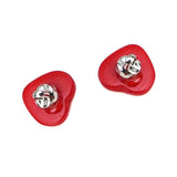 20Pcs Single Hole Heart Shape Buttons Resin Buttons For Sewing Decorat