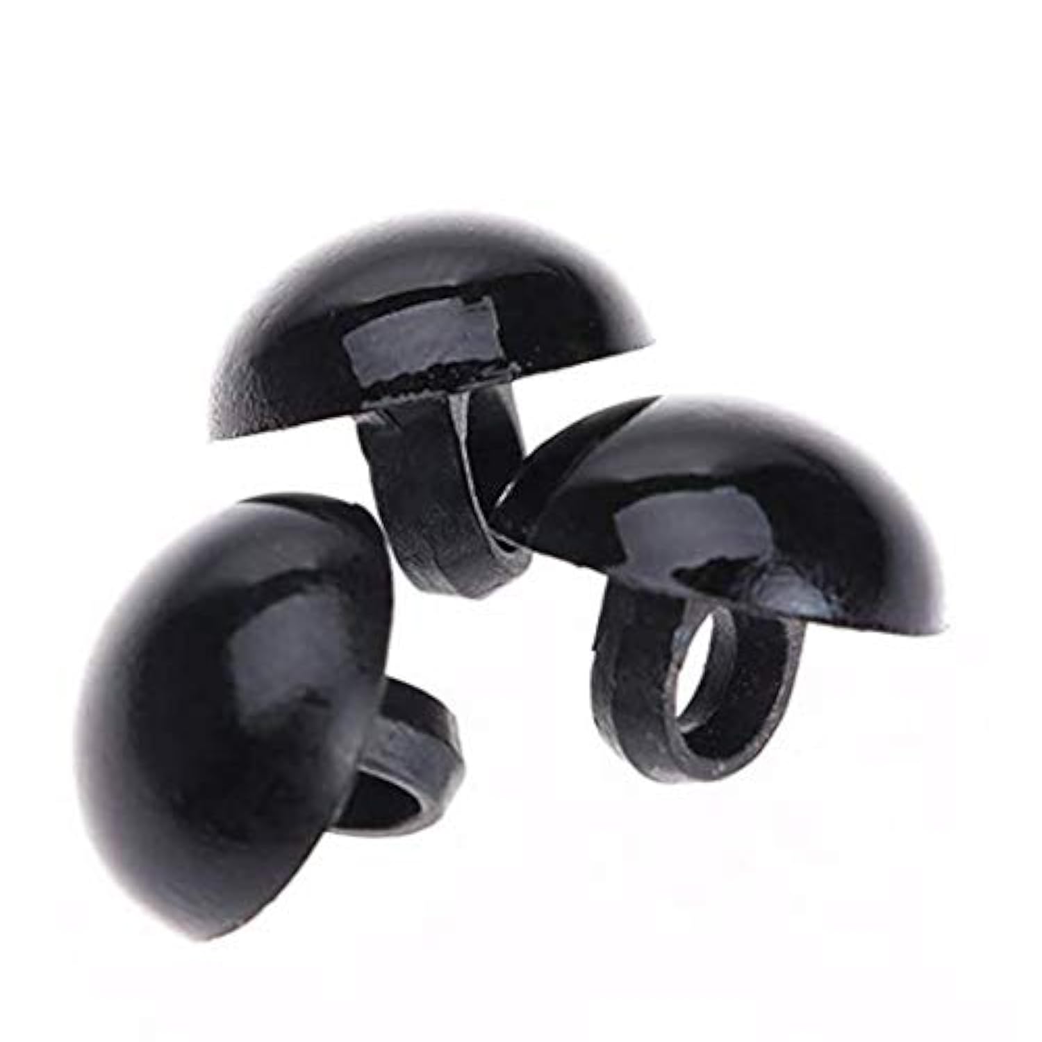 100Pcs 10Mm Diy Black Plastic Solid Safety Eyes Sewing Crafting Eyes B