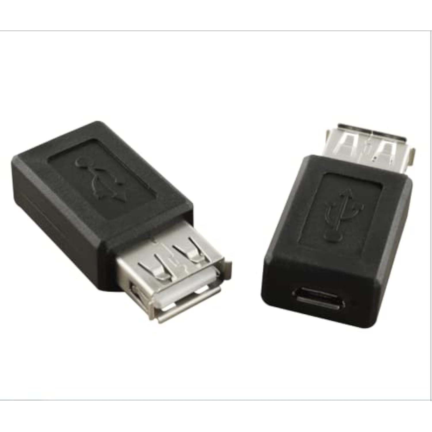 Usb A Female To Usb Micro Female Adapter 4Pcs Usb 2.0 A Female To Micro Usb B