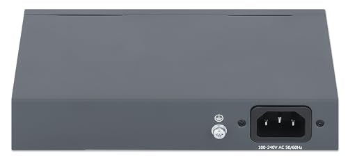 Intellinet Poe Powered 6 Port Managed Gigabit Ethernet Switch With Poe Passthrough - 2 Gb Uplink Ports, 60W Power Budget Via Ac Power Or Poe Pd, 30W Per Port, Smart Management3 Yr Mfg -562034