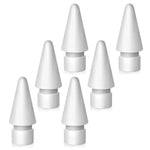 Replacement Tips Compatible With Apple Pencil 1St/2Nd Gen, Pencil Nibs For Ipad Pro Pencil 2/1 Gen (6-Pack)