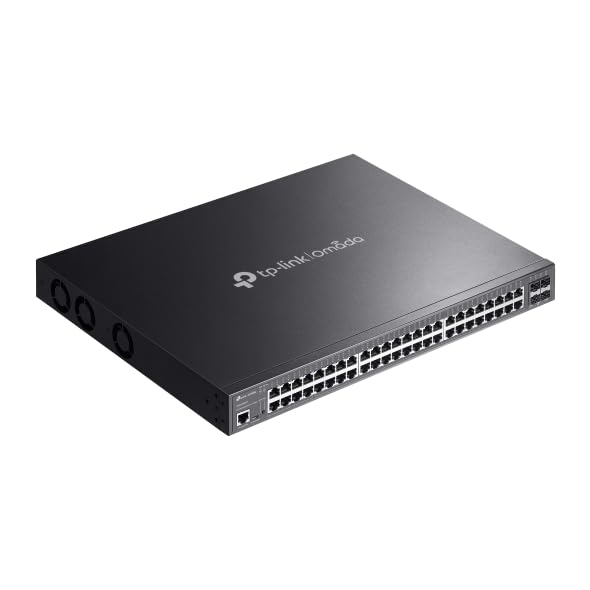 Omada Sg3452Xmpp 48-Port Gigabit And 4-Port 10Ge Sfp+ L2+ Managed Switch With 40-Port Poe+ & 8-Port Poe++