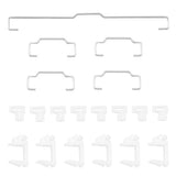 Stabilizers With Raised Wire 1 X 6.25U And 4 X 2U Pcb Screw-In Stabilizers Compatible With Gh60 87 Tenkeyless Keyboard/Mx Mechanical Keyboard Satellite Axis