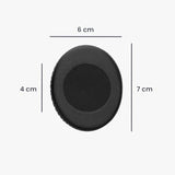kwmobile Ear Pads Compatible with Sennheiser HD2.01 / HD2.20S / HD2.30I / HD2.30G Earpads - 2X Replacement for Headphones - Black