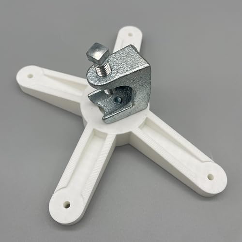 Beam Clamp Mount For Ubiquiti Unifi Ap (Uap-Ac-Pro, U6+, U6-Ent, U6-Lr) - Easy Install For Warehouse Trusses