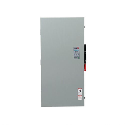 Hf225Nra Heavy Duty Safety Switch, Fusible, 2 Pole, 240 Volt, 400 Amp, Outdoor Rated