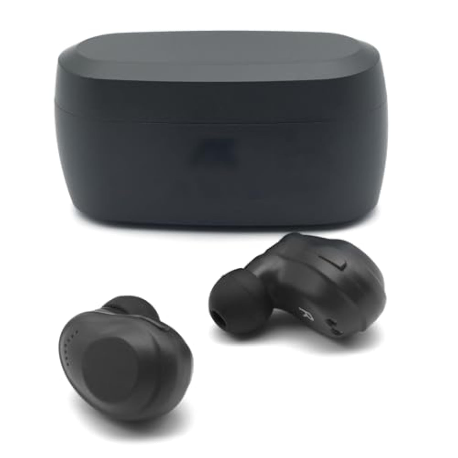 Replacement Silicone Ear Tips For Axil Xcor Pro, Gs Extreme 2.0 Earbuds, Black, 6 Pairs (S/M/L)
