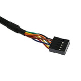 Usb 2.0 Internal Motherboard Header Cable Usb 2.0 9Pin Female To Female Internal Motherboard Header Cable