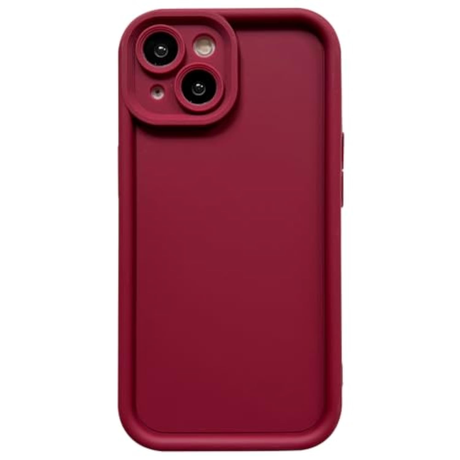 Slim Case for iPhone 14, Enhanced Camera Protection, Shockproof Skin-Friendly Touch Soft Case Cover for iPhone 14 Phone 6.1 inch, Wine