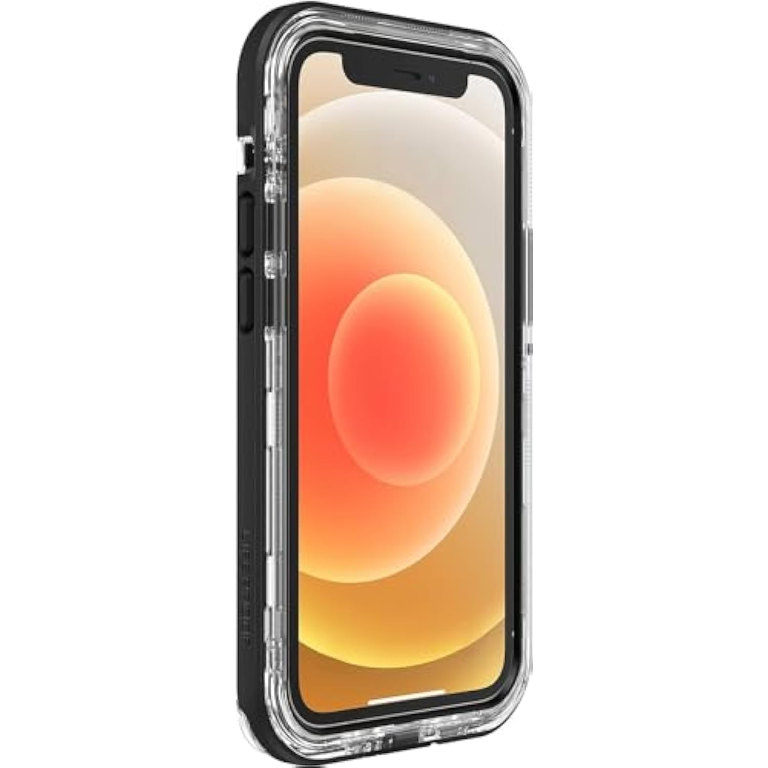 LifeProof for Apple iPhone 12 mini, Slim DropProof, DustProof and Snowproof Case, Next Series, Clear/Black