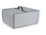 Heavy Duty Fabric Nylon Printer Dust Cover Compatible With Hp Smart -Tank Plus 651 Wireless All-In-One Ink -Tank Printer/Hp Envy Inspire 7955E Wireless Color Inkjet Printer (Silver Grey)