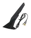 Dual Band Wifi Antenna 2.4Ghz 5Ghz Rp-Sma Magnetic Base Adapter Antenna With 1Meters For Asus Z590 Z390 Z490 X570 H610 H670 M13H M12 M11 Motherboard Card Wireless Network Router Laptop Wifi 6E Antenna