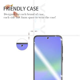 Galaxy A36 Hd Clear Tempered Glass Screen Protector + Camera Lens Protectors, [2+2 Pack] [3D Glass] [Anti-Glare] [Bubble-Free] Screen Protector Glass For Samsung Galaxy A36