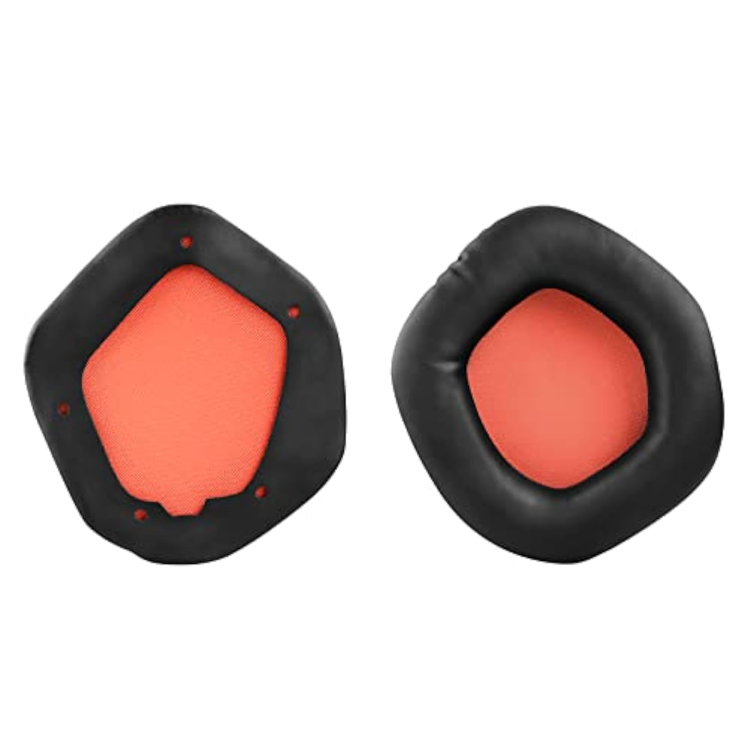 Geekria QuickFit Protein Leather Replacement Ear Pads for Asus Strix 7.1/2.0/PRO/DSP Headphones Ear Cushions, Repair Parts (Black)