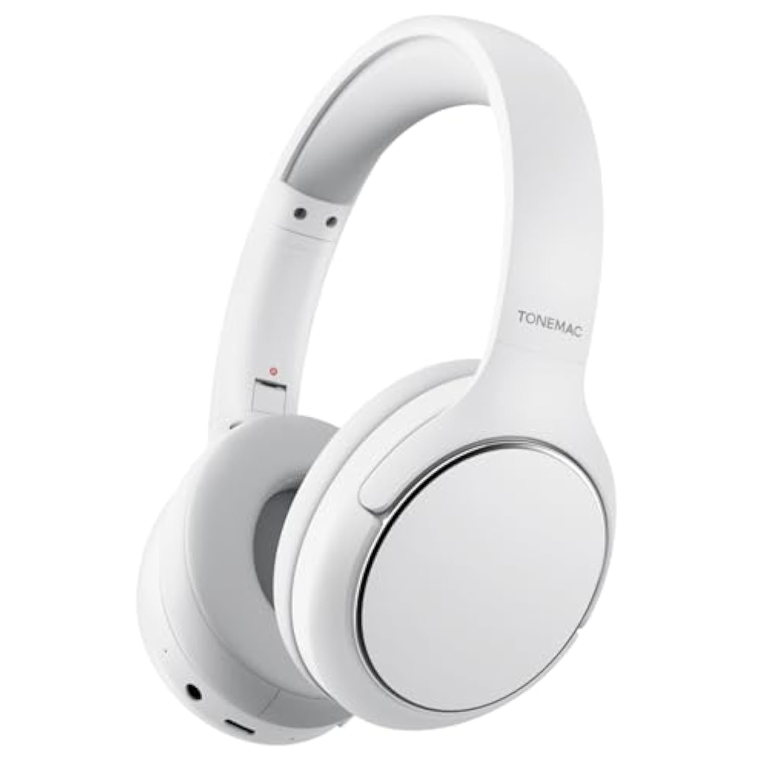 H2 Wireless Headphones,Over Ear Bluetooth Headphones,50H Playtime,Wireless Headset With Mic,Foldable Lightweight Bluetooth Headset With Deep Bass,Hifi Stereo Sound For Travel Work Smartphone
