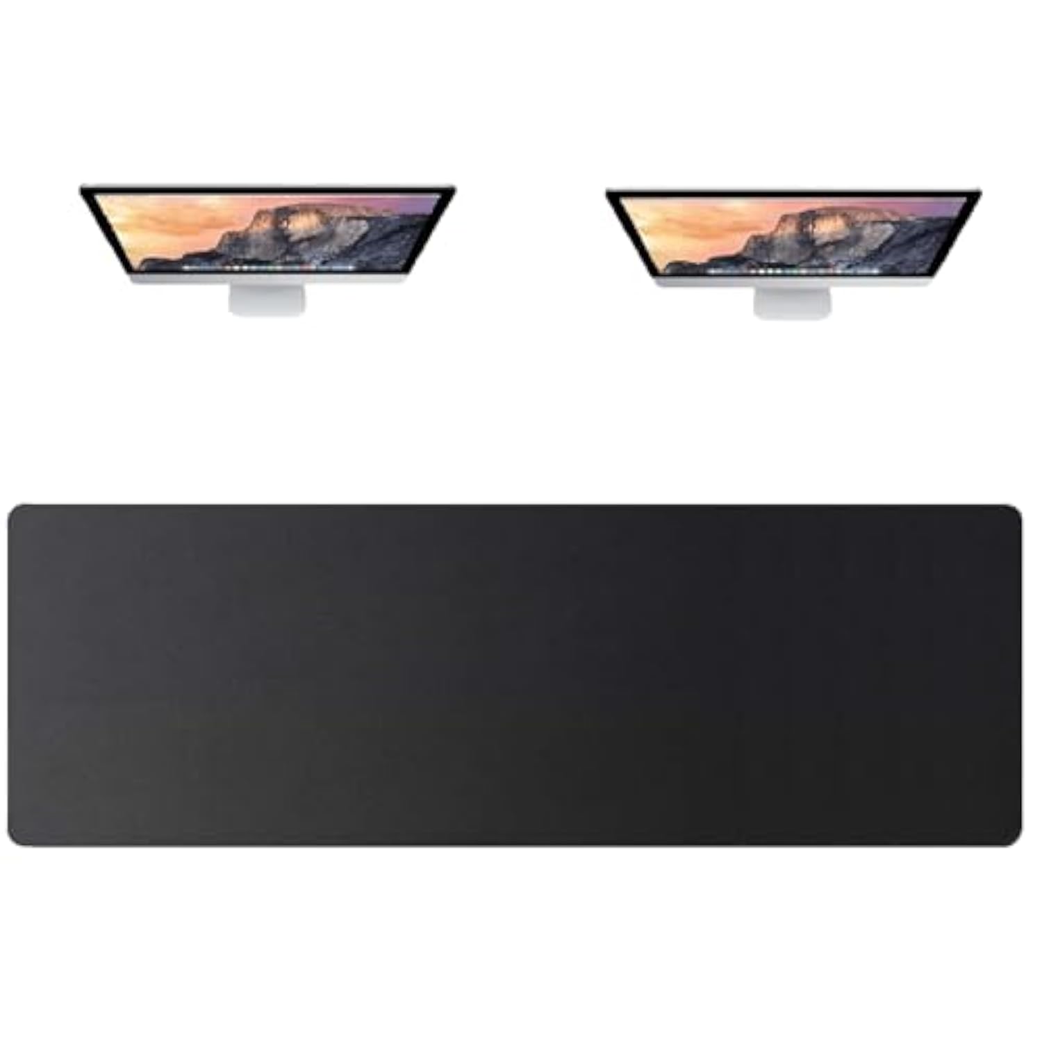 [55" X 15"] Extended-Large Mouse Pads, Keyboard Pad - Enhance Your Gaming Experience With The Battle Mat - Waterproof And Easy To Clean - Lint-Free - Ideal For Game Tables (Black, Large)