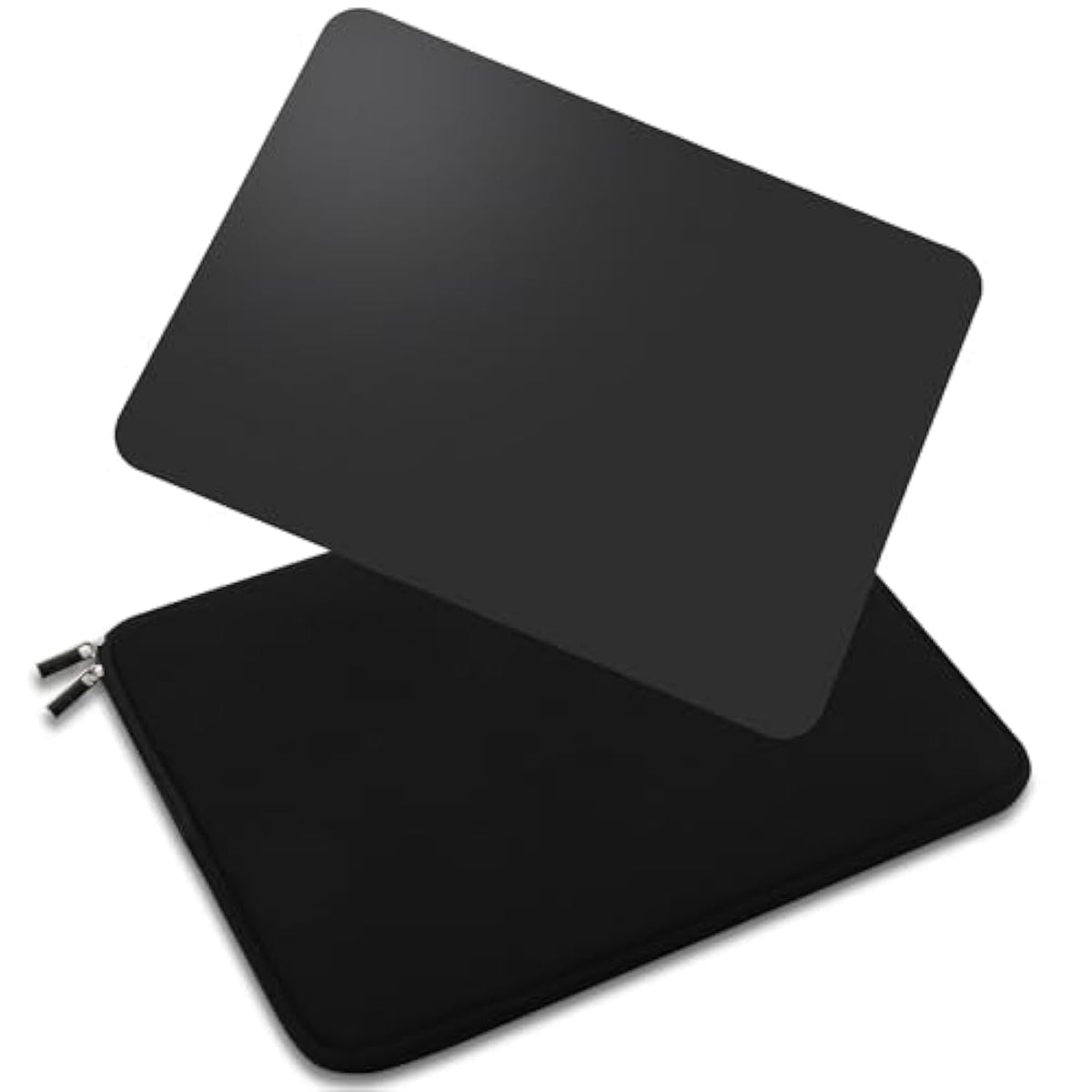 Glass Gaming Mouse Pad-13.8''X9.8''| Non-Slip Base, Ultra-Smooth Gaming & Office Mouse Pad- Professional Precision Mat For Esports, Quiet Movement, Black