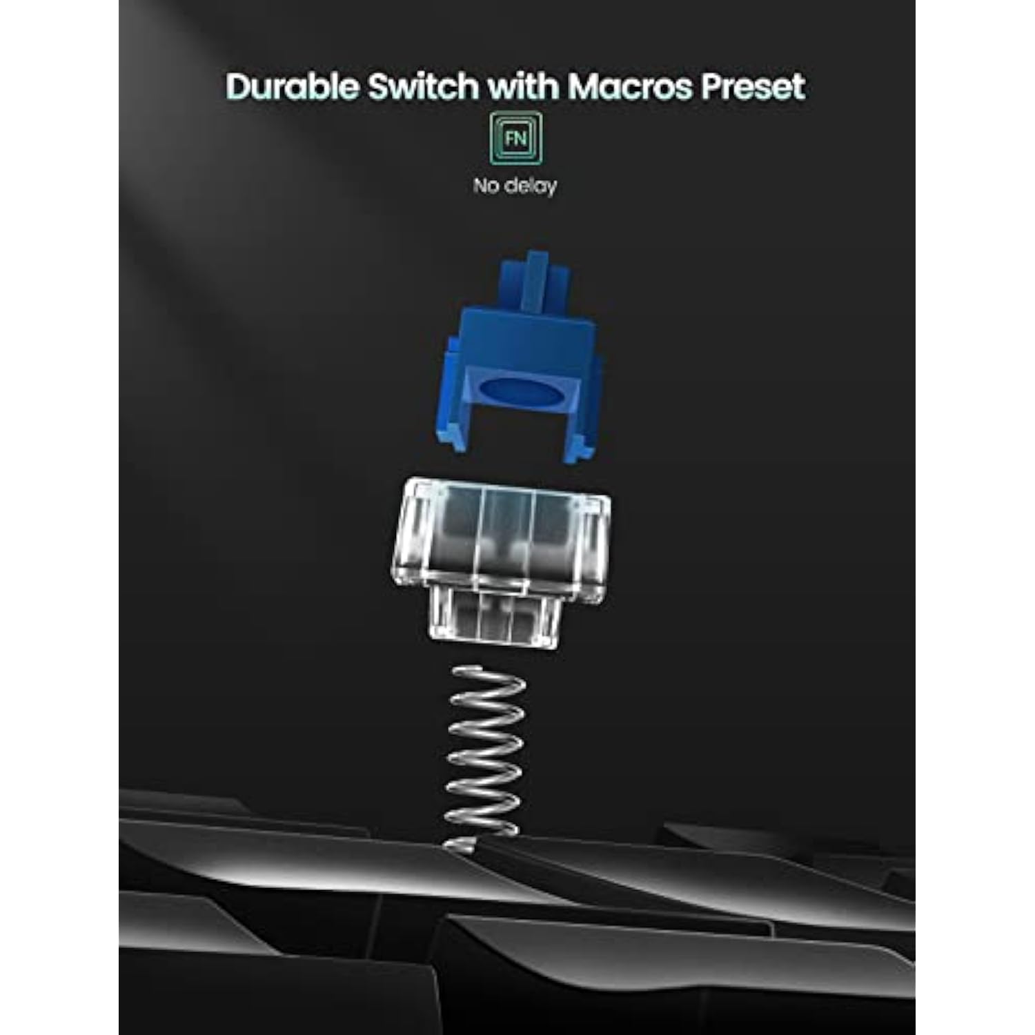 One-Handed Mechanical Keyboard Support Nkro, Hotkeys, One-Click Start,9 Fully