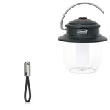 Cable Compatible With Coleman Classic Recharge 400 Lumens LED Lantern - USB Type-C Keychain Charger, Key Ring USB Type-C to Type-A 8 in USB Cable -