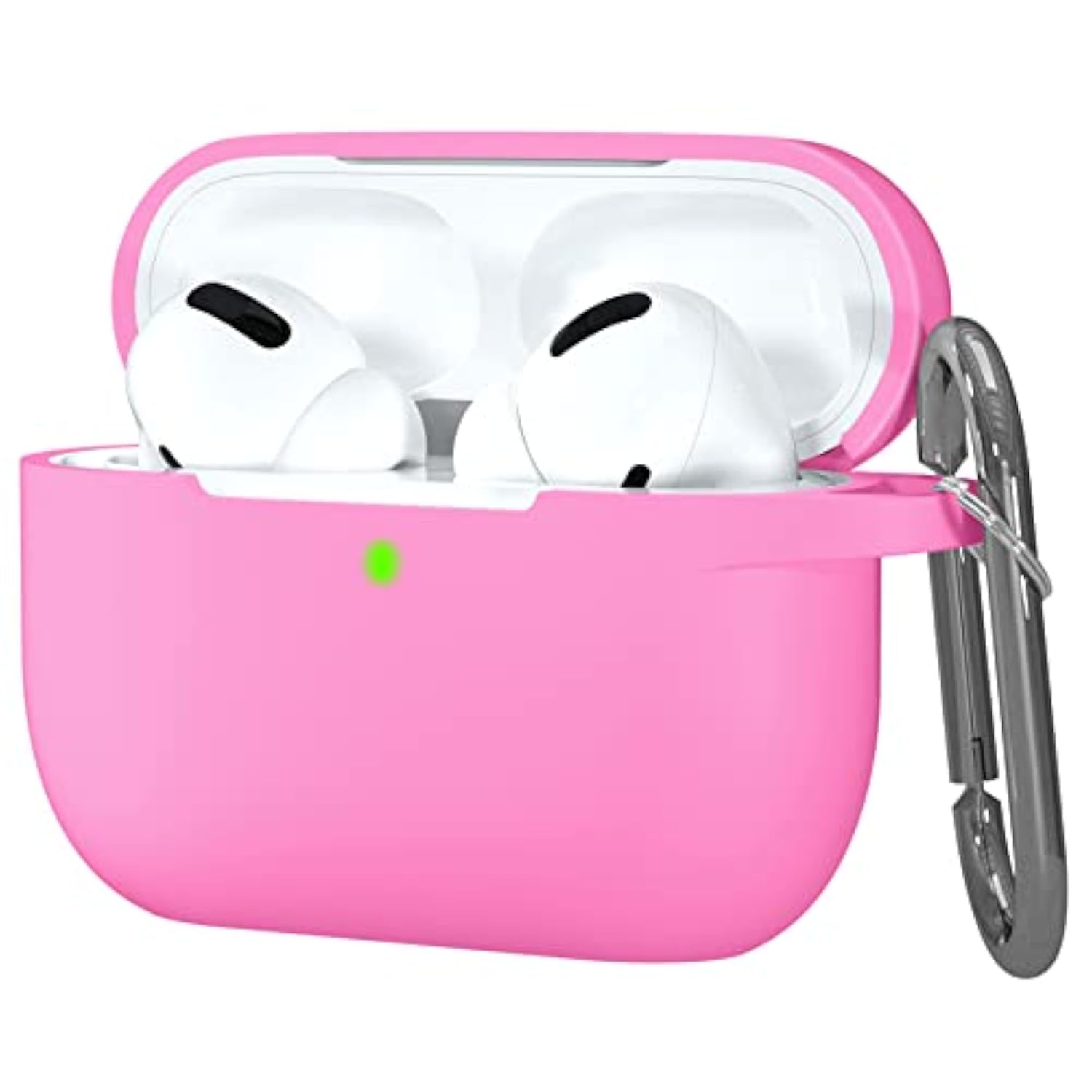 Night-Glow Airpods Pro Case Cover, Silicone Cases With Keychain Accessories For Apple Airpod Pro 1St/2Nd Case 2019 2022, Women Men