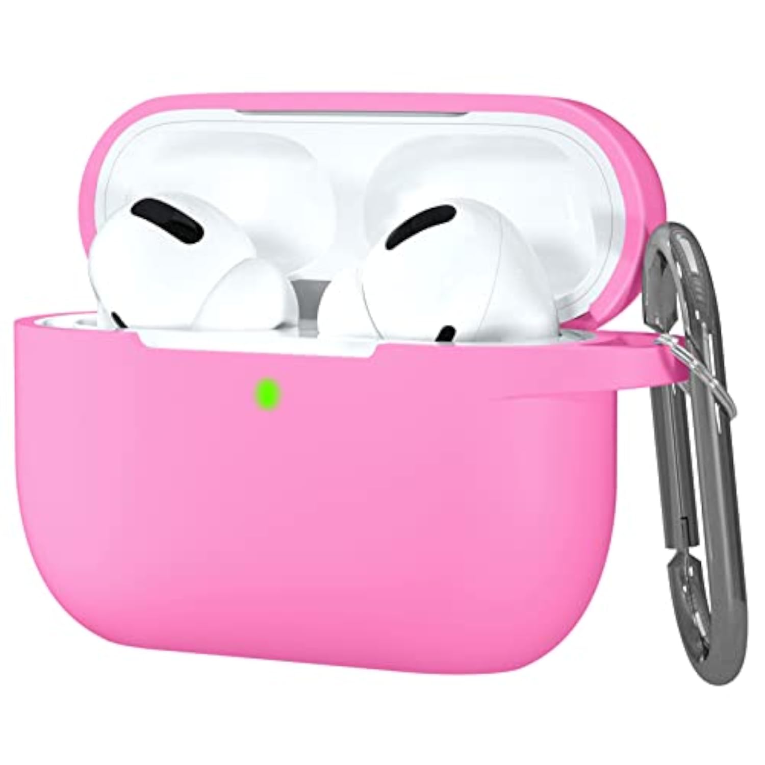 Silicone Case for Apple AirPods Pro 1st/2nd Generation, Night-Glow Keychain Accessories for Women and Men