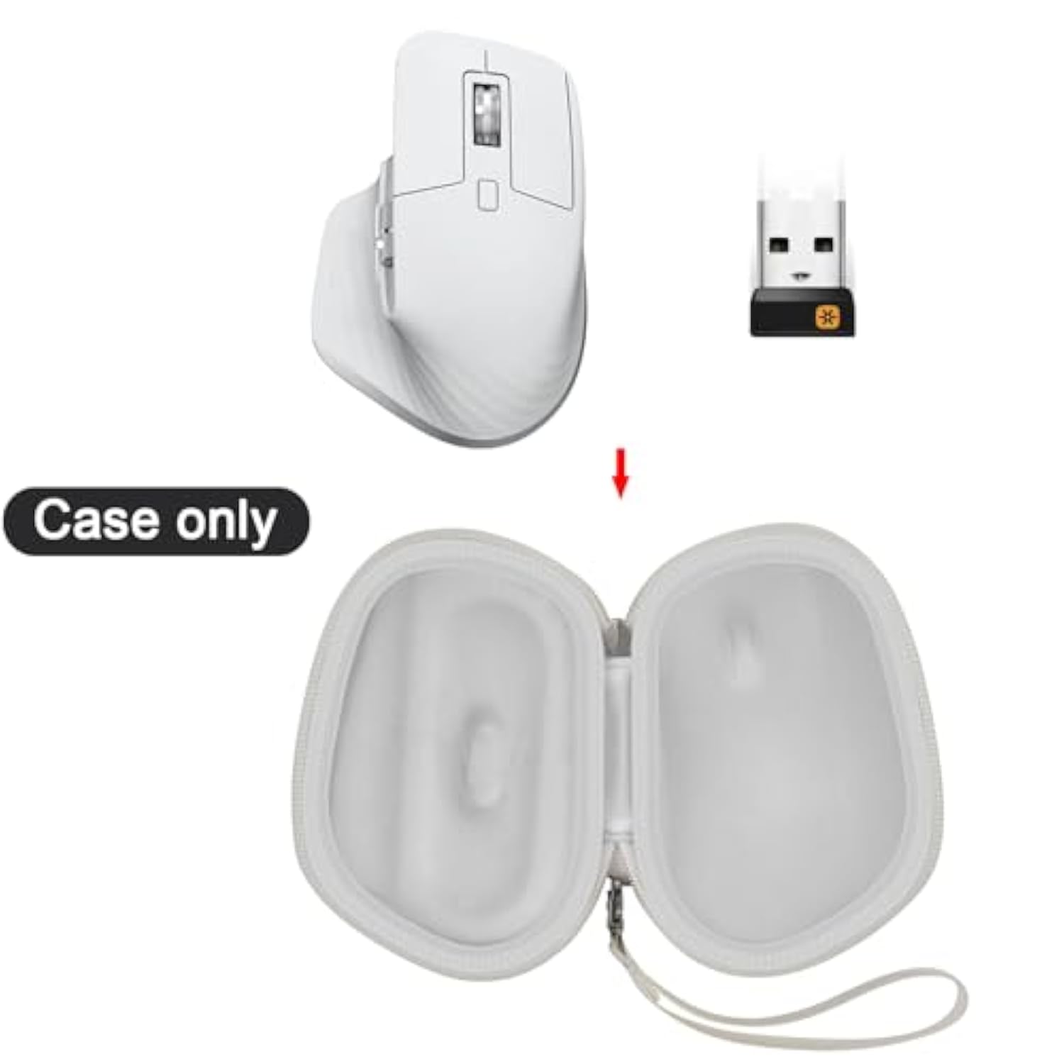 Case Compatible With Logitech Mx Master 3 / Master 3S / Master 2S Advance Wire