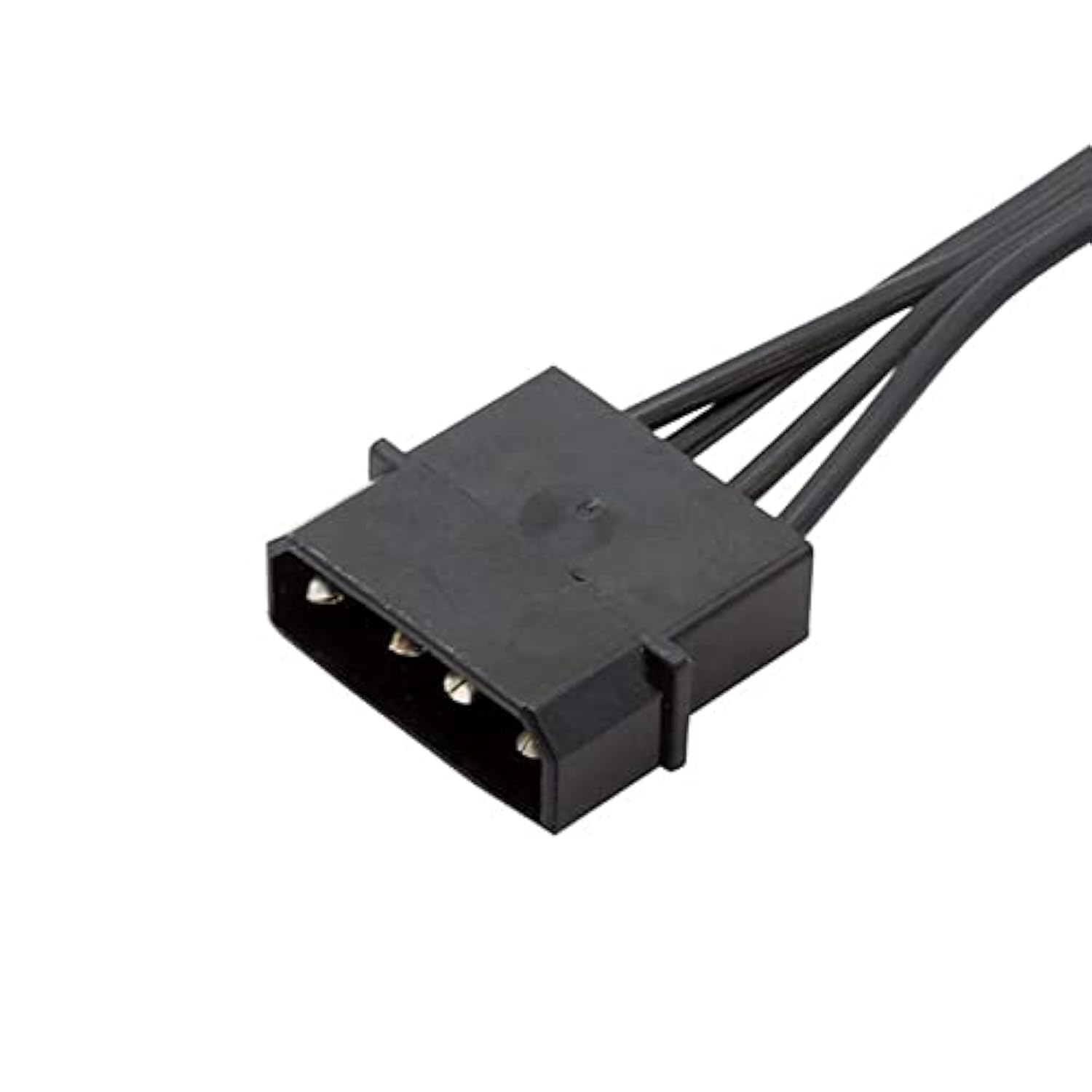 Molex 4 Pin Male To Sata Female Power Supply Cable, 15 Pin Sata Power Splitter