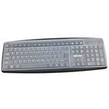 Clear Silicone Keyboard Cover Skin For Standard Size Computer/Desktop/Pc With