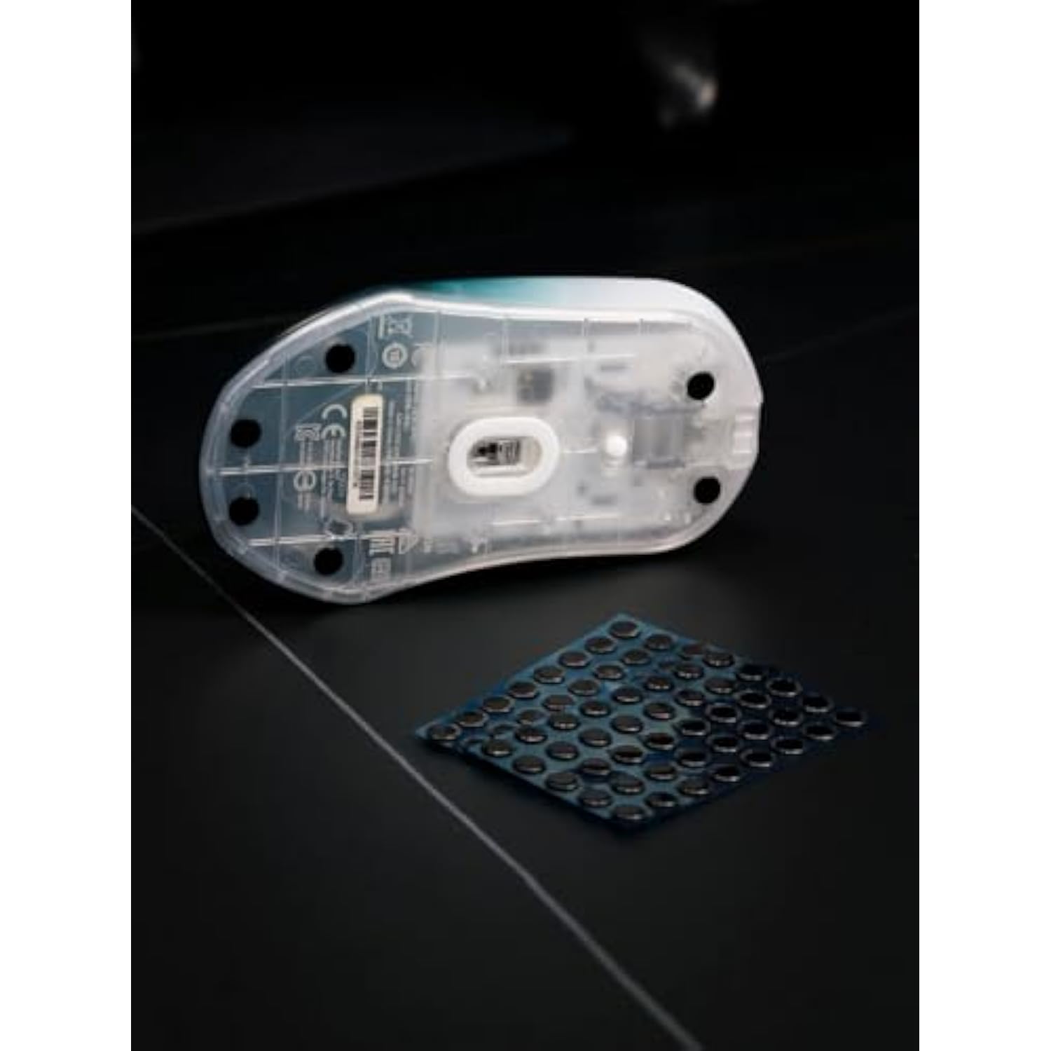 × Waizowl Mouse Skates Dots 160Pcs – 6.6Mm X 0.8Mm Ptfe/Upe Glide Pads For Gaming Mouse, Shiro Karahuto Washi Options For Speed, Silence, And Control (Washi)