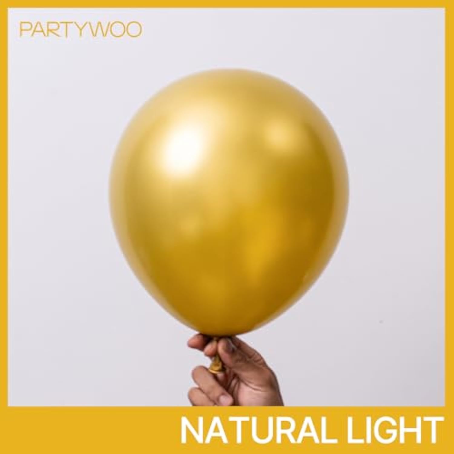 Metallic Gold Balloons, 140 Pcs Gold Metallic Balloons Different Sizes Pack Of 18 Inch 12 Inch 10 Inch 5 Inch Gold Balloons For Balloon Garland Or Balloon Arch As Party Decorations, Gold-G101