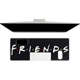 Computer Desk Mat For Teens And Adults - Bundle With 12" X 31" Tv Show Logo Computer Mousepad Plus Bookmark | Tv Sitcom Desk Office Supplies