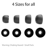 8 Pairs Replacement Ear Tips Compatible With Linsoul Simgot, With 3 In 1 Cleaner Kit, Silicone Ear Tips (Xs/S/M/L)