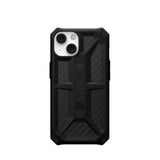 Uag Designed For Iphone 14 Case Carbon Fiber 6.1" Monarch Rugged Premium Protective Cover Lightweight Slim Shockproof Dropproof Compatible With Wireless Charging