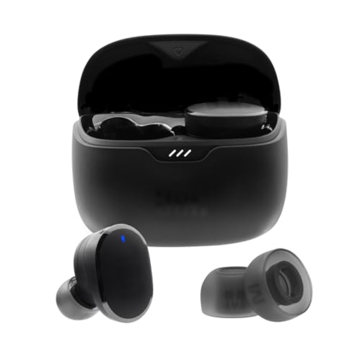 Ear Tips Replacement For Jbl Tune Buds, Jbl Tune Buds 2, Soft Silicone Earbuds Tips 6 Pairs (S/M/L) Black