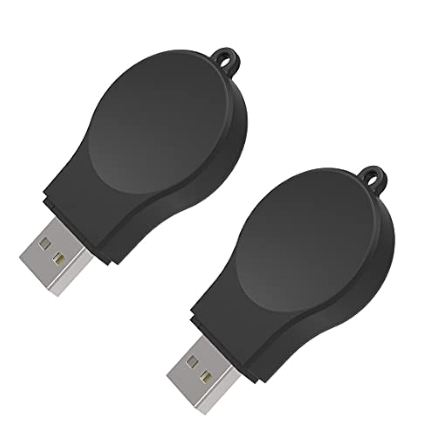 Portable Galaxy Watch 8 7 Charger Usb Wireless Car Charger Keychain For Samsung Watch 8 7 Ultra 6 5 Pro 4 Classic 3 Active 2 Accessories (2 Pack)