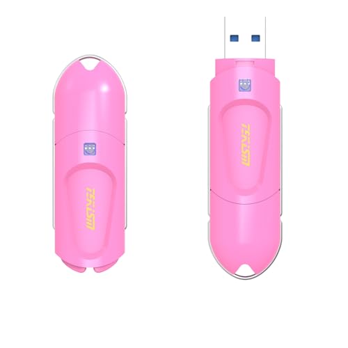 Flex A 64Gb 2 Pack Pink Usb Flash Drives,Typea,Usb 3.1 Flash Thumb Drive,Swivel Design,Usb Drive Up To 150Mb/S,External Data Storage Memory Stick Compatible With Computer/Laptop