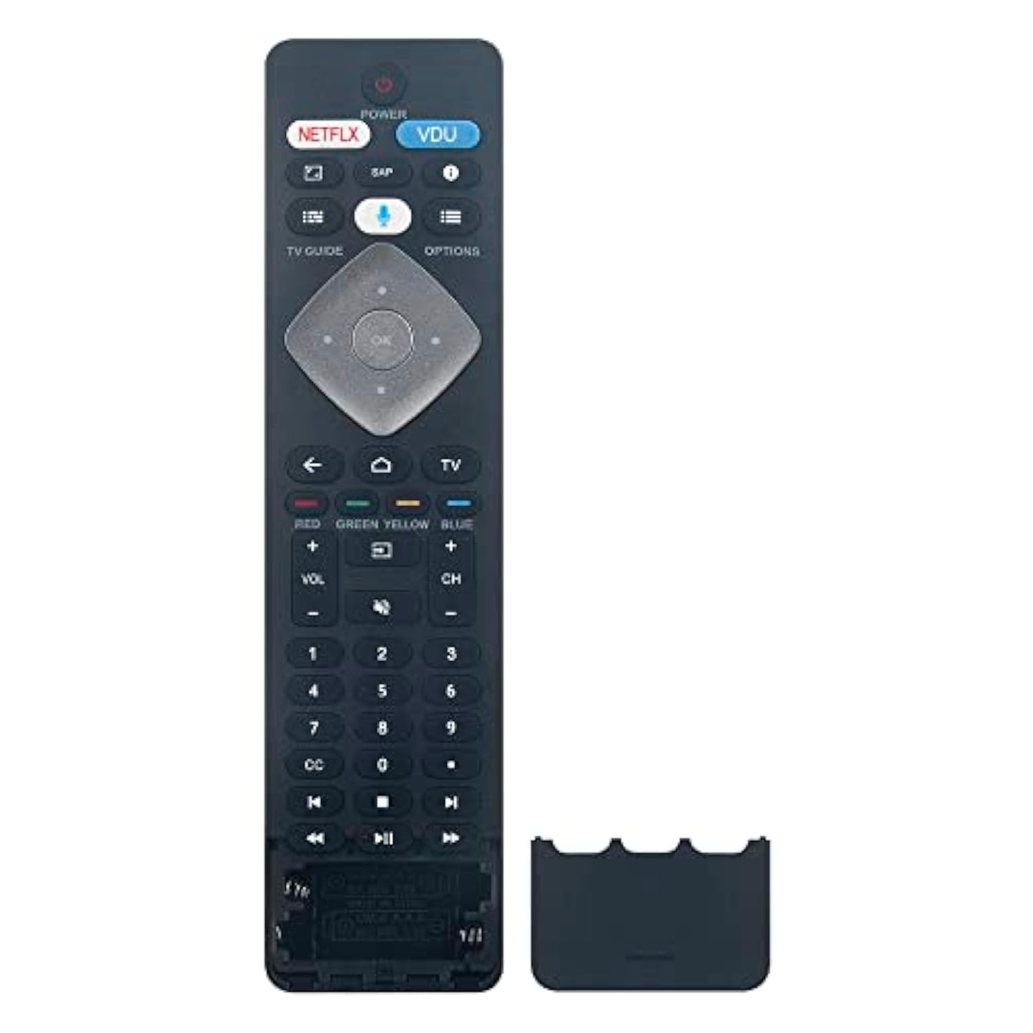 BT800 Replace Smart Voice Assistance Remote Control fit for Philips Android TV 43PFL5604/F7C 43PFL5704/F7 50PFL5604/F7 50PFL5704/F7 55PFL5604/F7 65PFL5504/F7 65PFL5604/F7 65PFL5704/F7 55PFL5704/F7