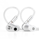 Tri Draco Open-Back Enclosure 2*Dd Hifi Iem In Ear Monitor Hifi Wired Earbuds With 8Mm Third-Generation Lcp Diaphragm Dynamic Driver Gaming Earbuds For Singers Musicians