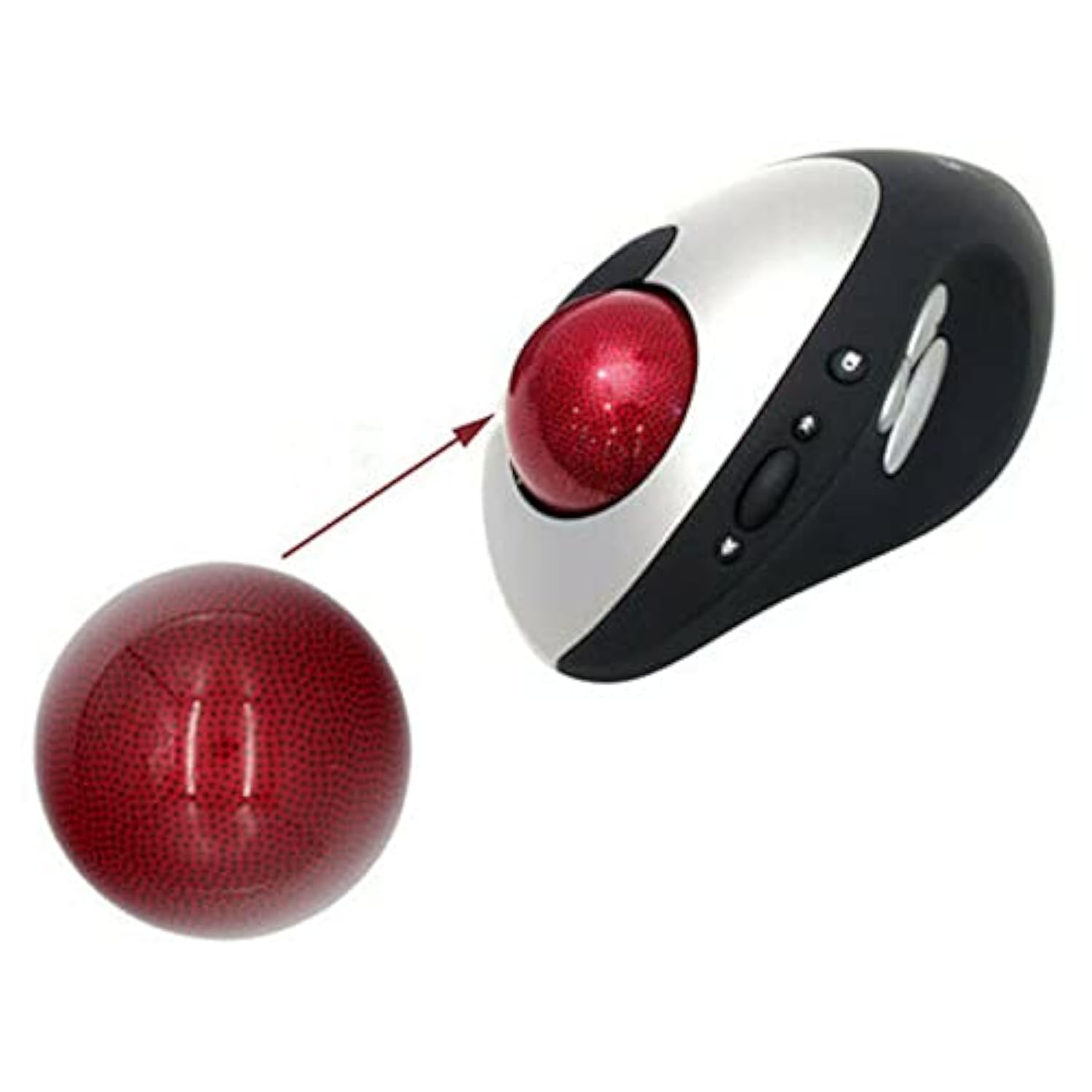 Trackball Mouse Replacement For Logitech Cordless Optical Trackman T-Rb22 Mous
