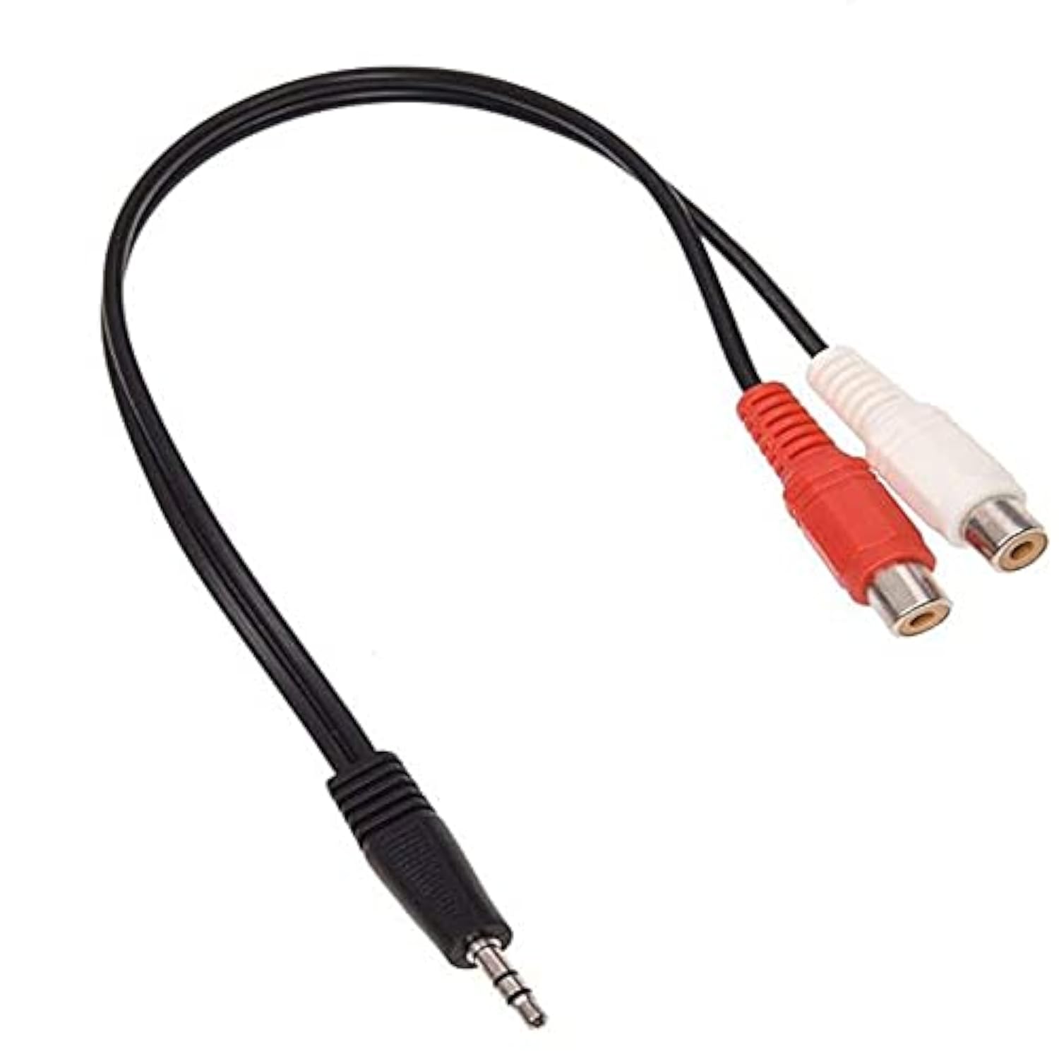 8 Inches 3.5Mm Male To 2 Rca Female Jack Stereo Audio Y Cable Adapter For Smar