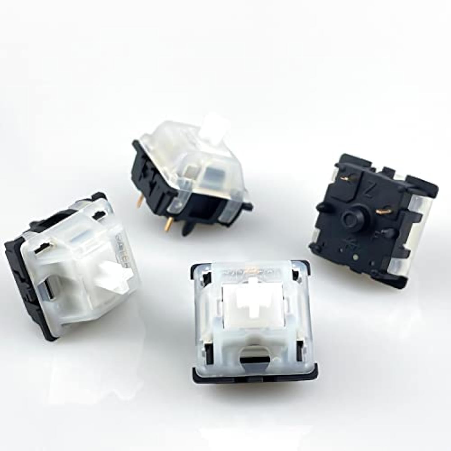 Gateron Ks-3X47 Milky Switches Keyboard Mx 5 Pin Switches Suitable For Mechani