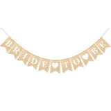 Bride To Be Banner For Bridal Shower Engagement Bachelorette Party Decorations Garland Wedding Photo Prop