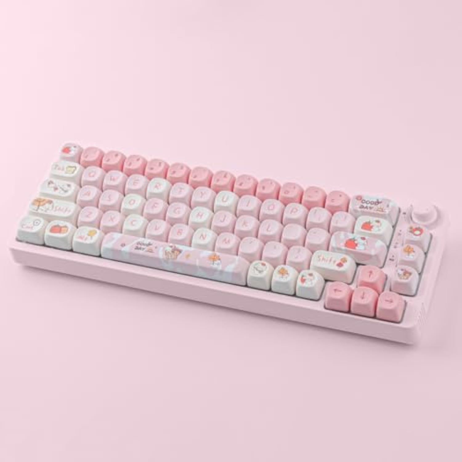 Moa Profile Pbt Keycaps 60 Percent, 142 Keys Custom Dye Sublimation Ansi Layou