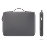 13.3 Inch Laptop Sleeve With Handle Shockproof Computer Bag Waterproof Eva Protective Carrying Case For 13-13.3 Inch Notebooks/13 Macbook Air/Macbook Pro Retina/Dell Xps 13/Hp, Dark Grey