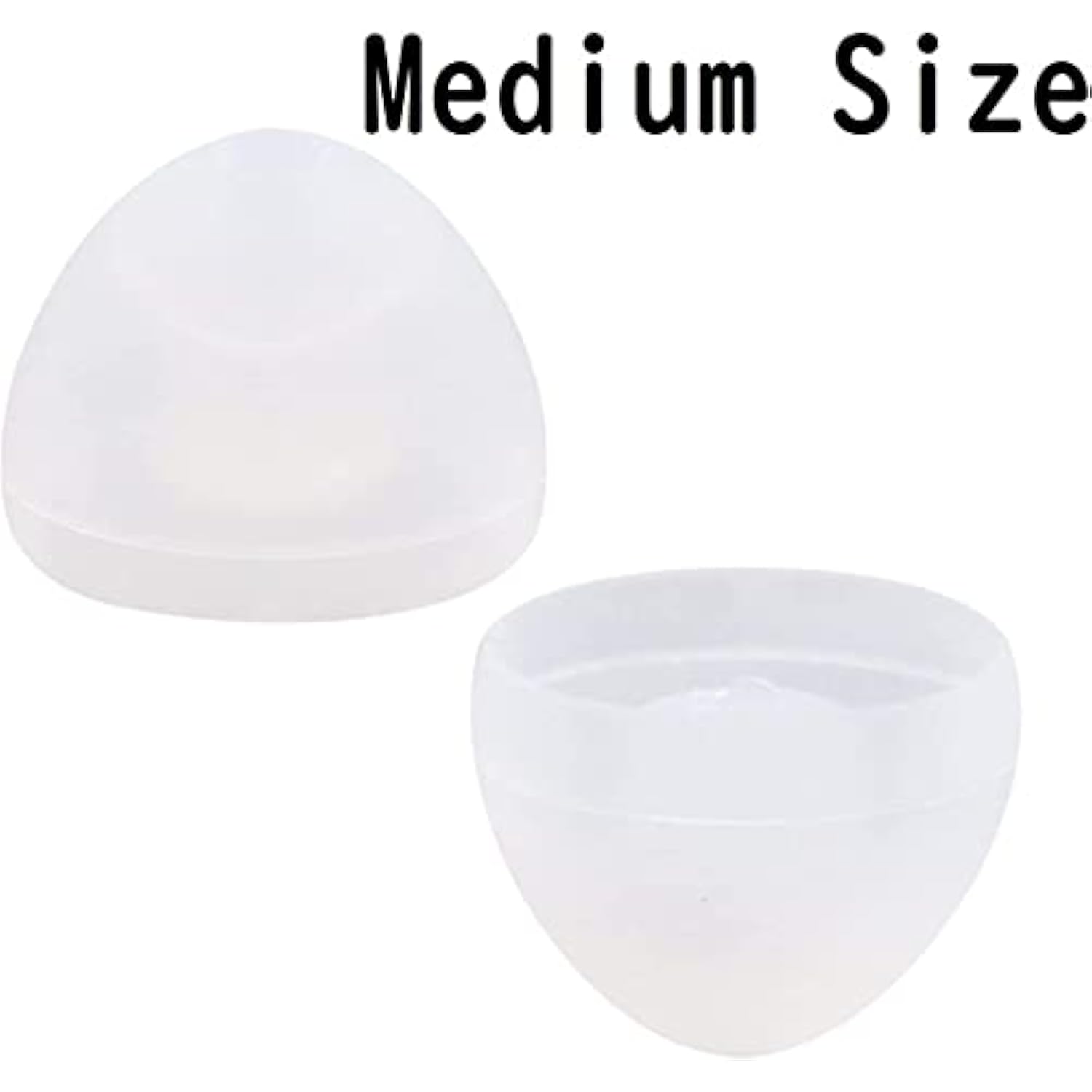 Replacement Super-Slim Oval Ear Tips Ear Buds Eartip Earbud Replacement For Klipsch Headphones,6 Pairs Set,S/M/L,Clear (Replacement For Klipsch 6Pairs)