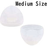 Replacement Super-Slim Oval Ear Tips Ear Buds Eartip Earbud Replacement For Klipsch Headphones,6 Pairs Set,S/M/L,Clear (Replacement For Klipsch 6Pairs)