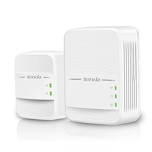 Av1000 Wifi Powerline Adapter Kit With Gigabit Ports, Powerline Extender With Ac650 Dual Band Wifi, Plug And Play, For Hd/3D/4K Video Streaming And Gaming (Ph10)