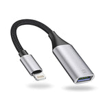 Lightning To Usb Adapter [Apple Mfi Certified], Usb Camera Adapter For Iphone, Ios Otg Cable Adapter, Supports Flash Drive, Card Reader, Mouse, Keyboard