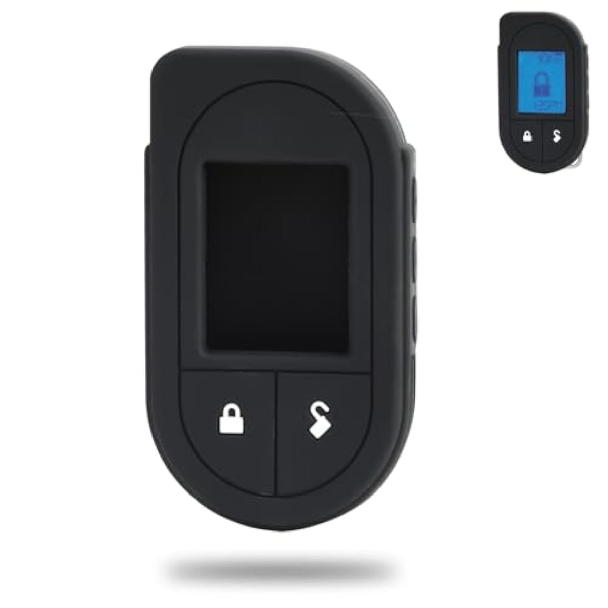 Remote Case For Viper, Soft Silicone Car Key Case Shell, Protective Fob Cover With Button, Non-Toxic Keyless Entry Remote Control Replacement For Viper #4706 5706 7351V 7752V 7756V