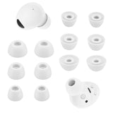 Ear Tips For Samsung Galaxy Buds 2 Pro, 6 Pairs Silicone Replacement Earbud Tips S/M/L, Earbuds Ear Tips Buds Set (White)